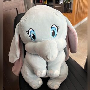 TY Beanie Buddy Sparkle DUMBO the Elephant Disney LARGE 16"